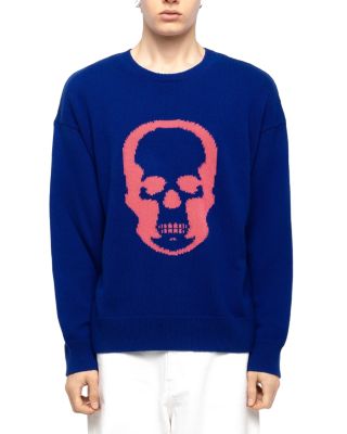 Cashmere Oversized Skull Sweater