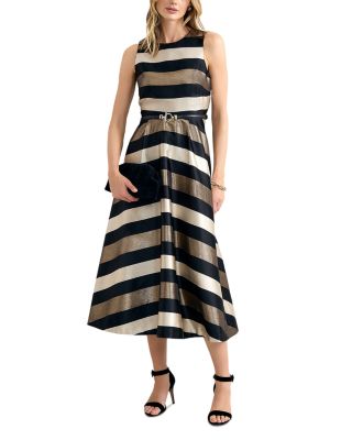 Delicia Fit & Flare Sleeveless Dress