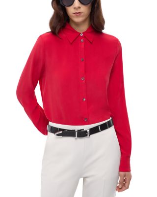 Crackers Silk Crepe de Chine Shirt