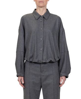  Niki Lantern Sleeve Shirt Jacket