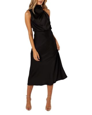  Anabelle Halter Neck Midi Dress