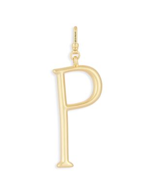 Plaza Large Letter P Charm