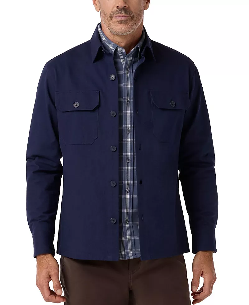 Mizzen+Main Warren Shirt Regular Fit Jacket