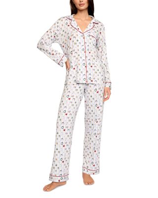 x Elsa Hosk Gisele Printed TENCEL™ Modal Long PJ Set