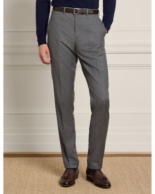 Hand Tailored Wool Serge Straight Fit Pants