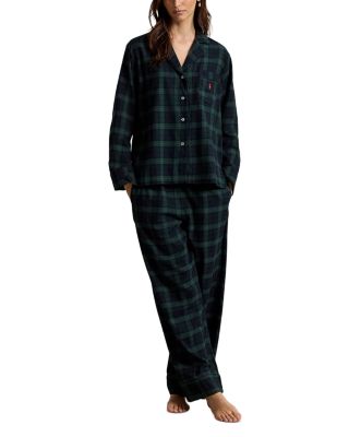 Madison Cotton Plaid Pajama Set