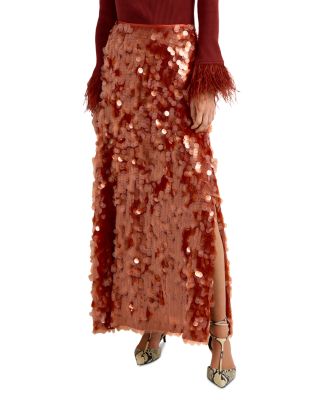 Odessa Paillette Maxi Skirt