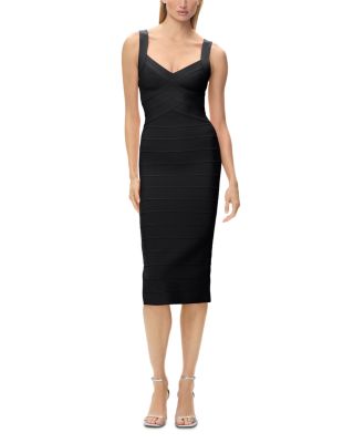 La Soiree V Neck Dress