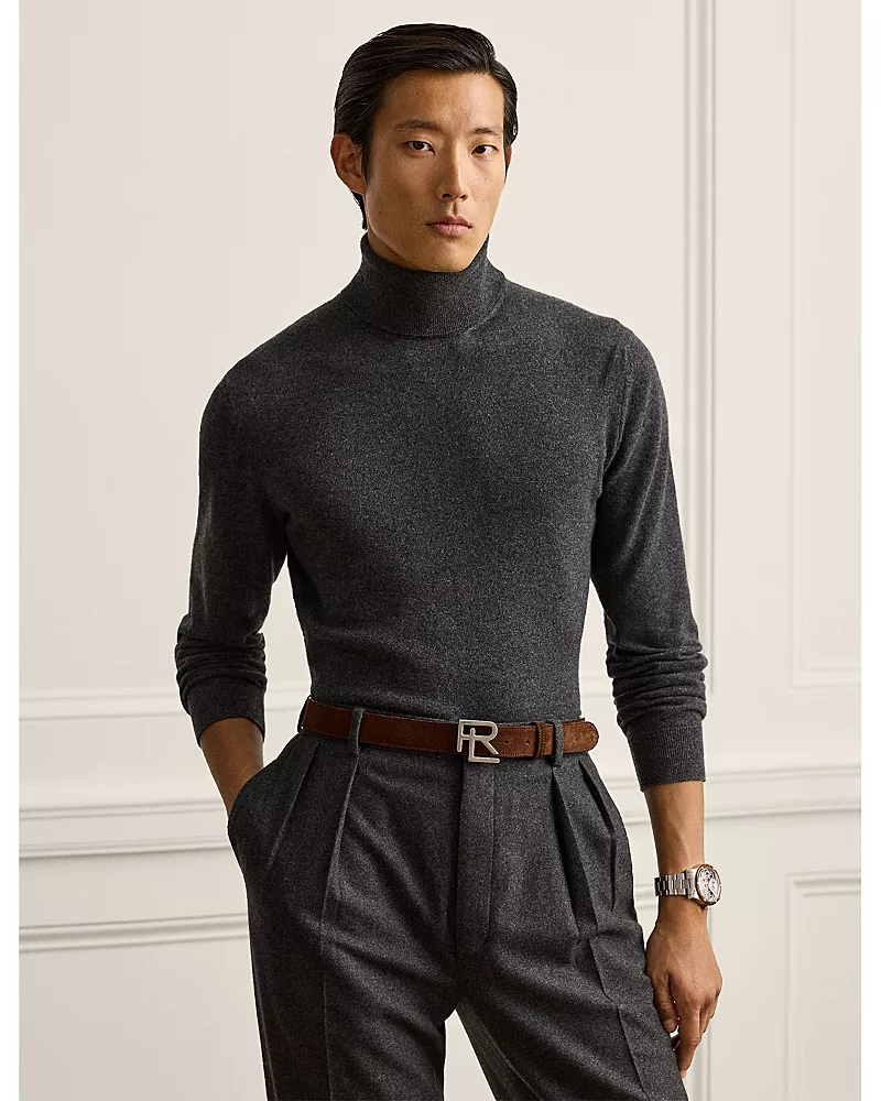 Ralph Lauren Purple Label Cashmere Turtleneck Sweater