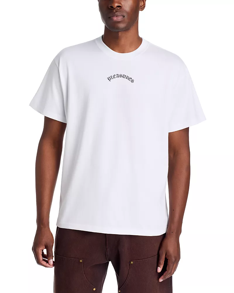 Pleasures Athor Logo Oversized Tee