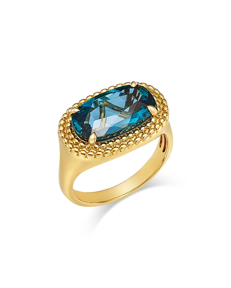 Bloomingdale's Fine Collection London Blue Topaz Ring
