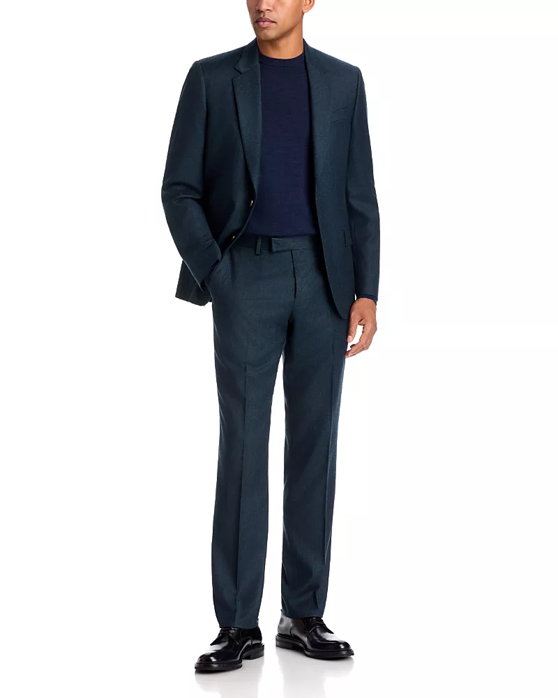 Paul Smith Soho Wool & Cashmere Flannel Extra Slim Fit Suit
