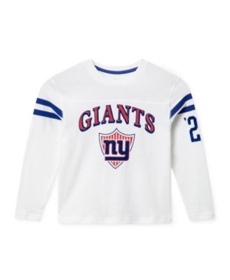 Unisex NFL New York Giants Striped Long Sleeve Tee - Little Kid, Big Kid