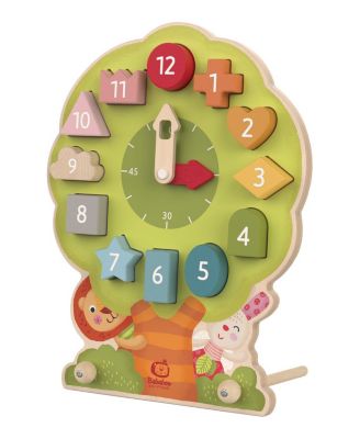 Wonder Tree Shape Sorting Clock - Ages 18+ months