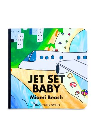 Jet Set Baby Miami Beach Board Book - Ages 0+