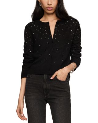 Z Supply Medina Studded Crewneck Cardigan