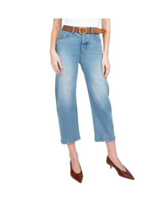  Mid Rise Gail Barrel in Light Blue