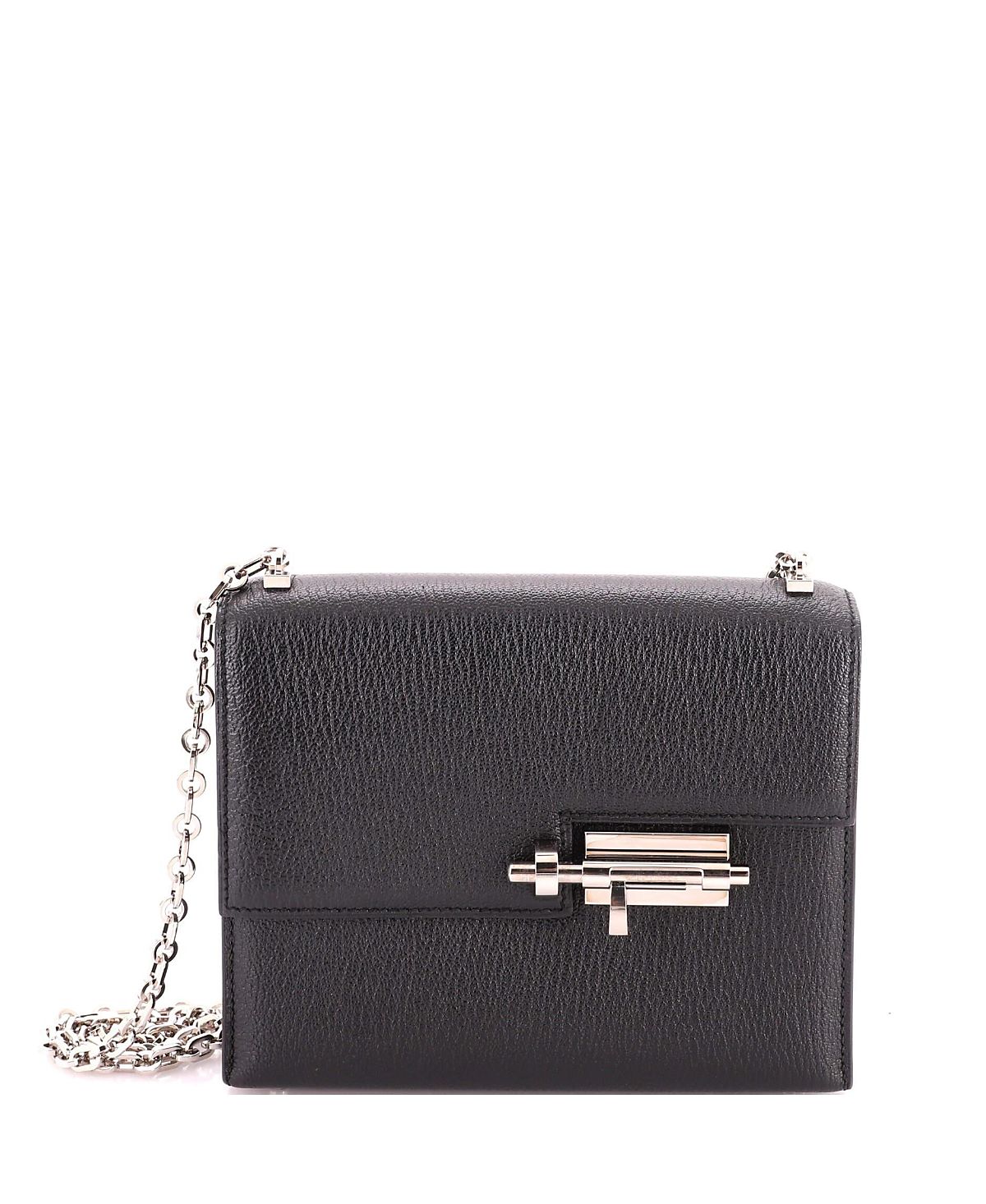 Pre-Owned HERMES Mini Verrou Chaine Bag Chevre Mysore