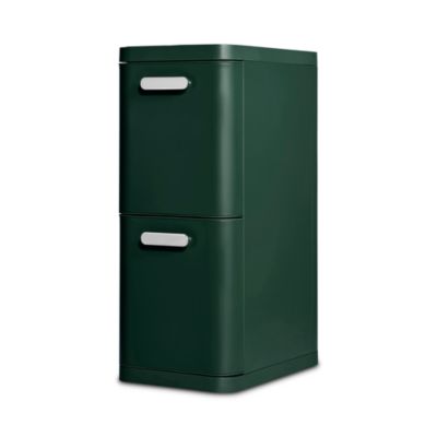Durable 2 Drawer Recycling Bin, 45L