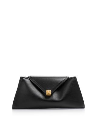 Leather Convertible Envelope Crossbody