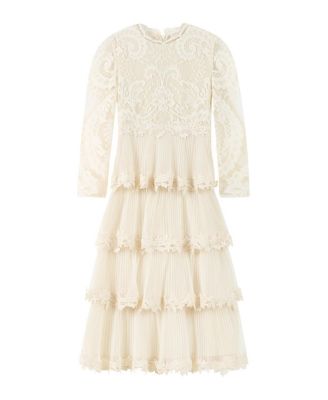  Girls' Peggy Lace Midi Dress - Little Kid, Big Kid