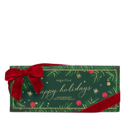 Happy Holidays Small Candy Cube Bento Box Set, 3 Piece