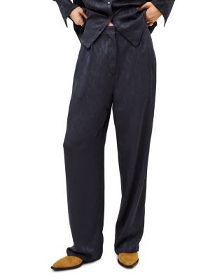 Heloy Flowy Jacquard Pants