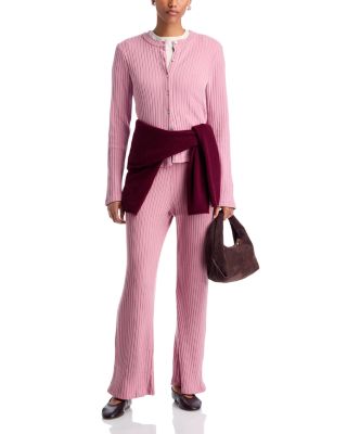 The Sweater Ribbed Cardigan & The Sweater Ribbed Pants