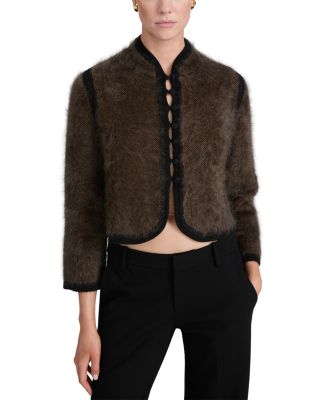 The Brushed Cashmere Salon Cardigan