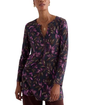 Moon Window A-line Tunic Top