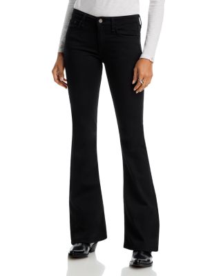 Flexi Kinsley Low Rise Bootcut Jeans in Black