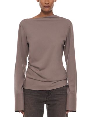 Slouchy Asymmetric Draped Top