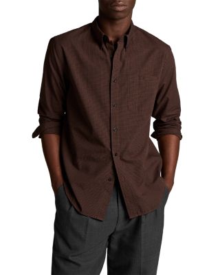 Carnes Plaid Cotton Long Sleeve Shirt