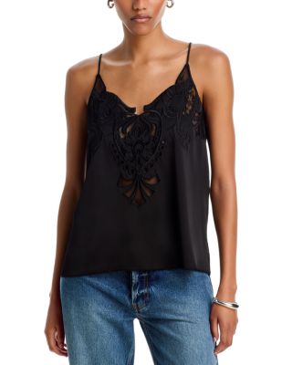 Lace Satin Inset Camisole - Exclusive