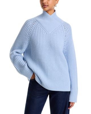 Feryssal Wool & Cashmere Mock Neck Sweater - Exclusive