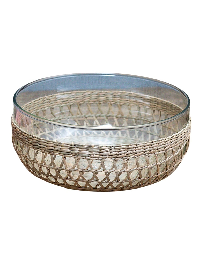 Be Home Seagrass Cage Bowl