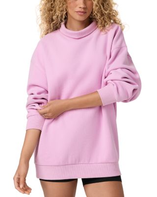 Restore Oversized Mock Neck Sweatshirt