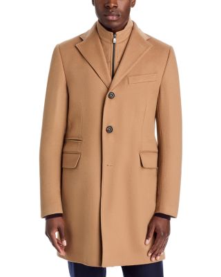 Wool Camel ID Overcoat & Removable Insert