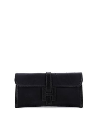 29 Jige Elan Clutch Satin with Lizard