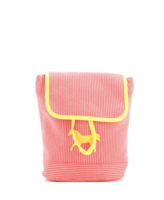 Horse Caval Collar Backpack Striped Toile