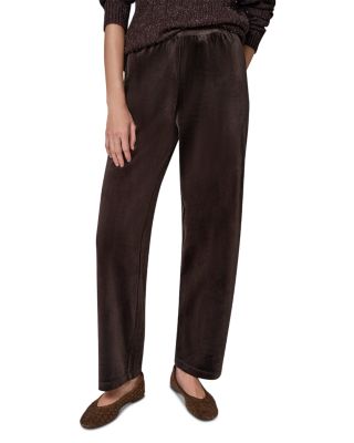 Velour Pull On Pants