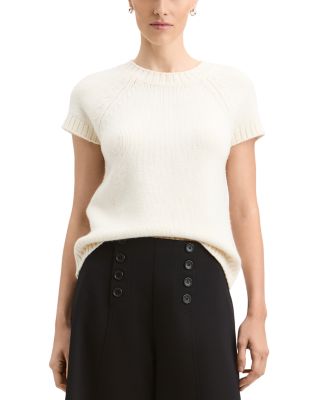 Alexa Wool Short Sleeve Sweater