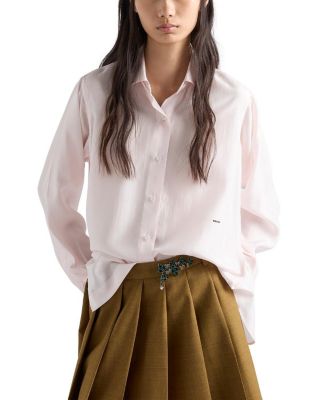  Silk Poplin Shirt