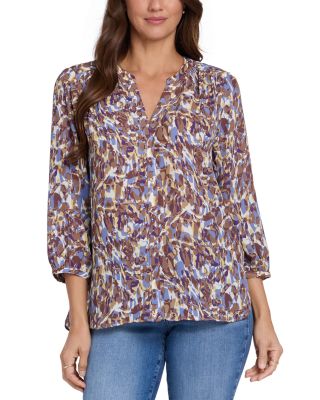 Nydj Pintuck Blouse