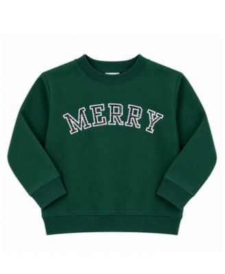 Unisex Merry Plaid Crewneck Sweatshirt - Baby, Little Kid, Big Kid