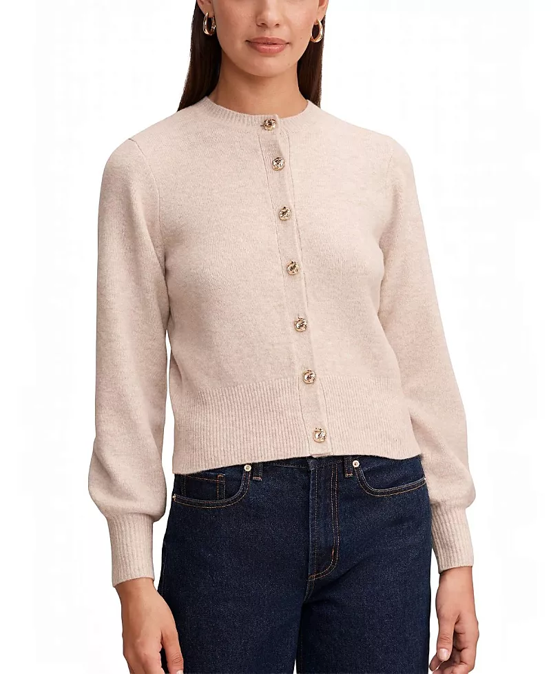 Ever New Women's Magda Balloon Sleeves Cardigan