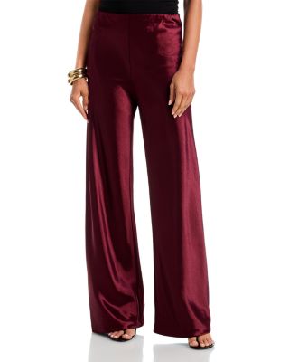 Satin Bias Cut Pants - Exclusive