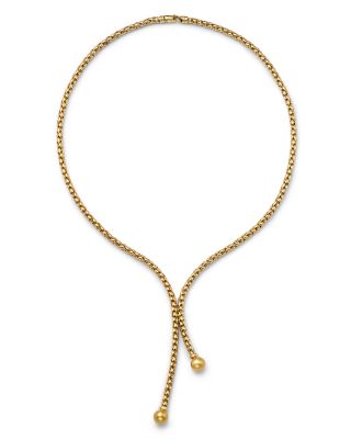 Bloomingdale's Fine Collection Lariat Necklace in 14K Yellow Gold