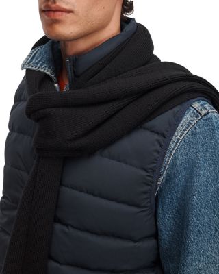 Brooks Ribbed Wool Scarf