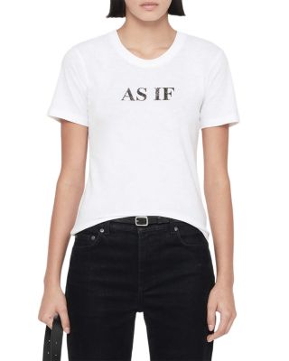 As If Hela Cotton Blend Tee